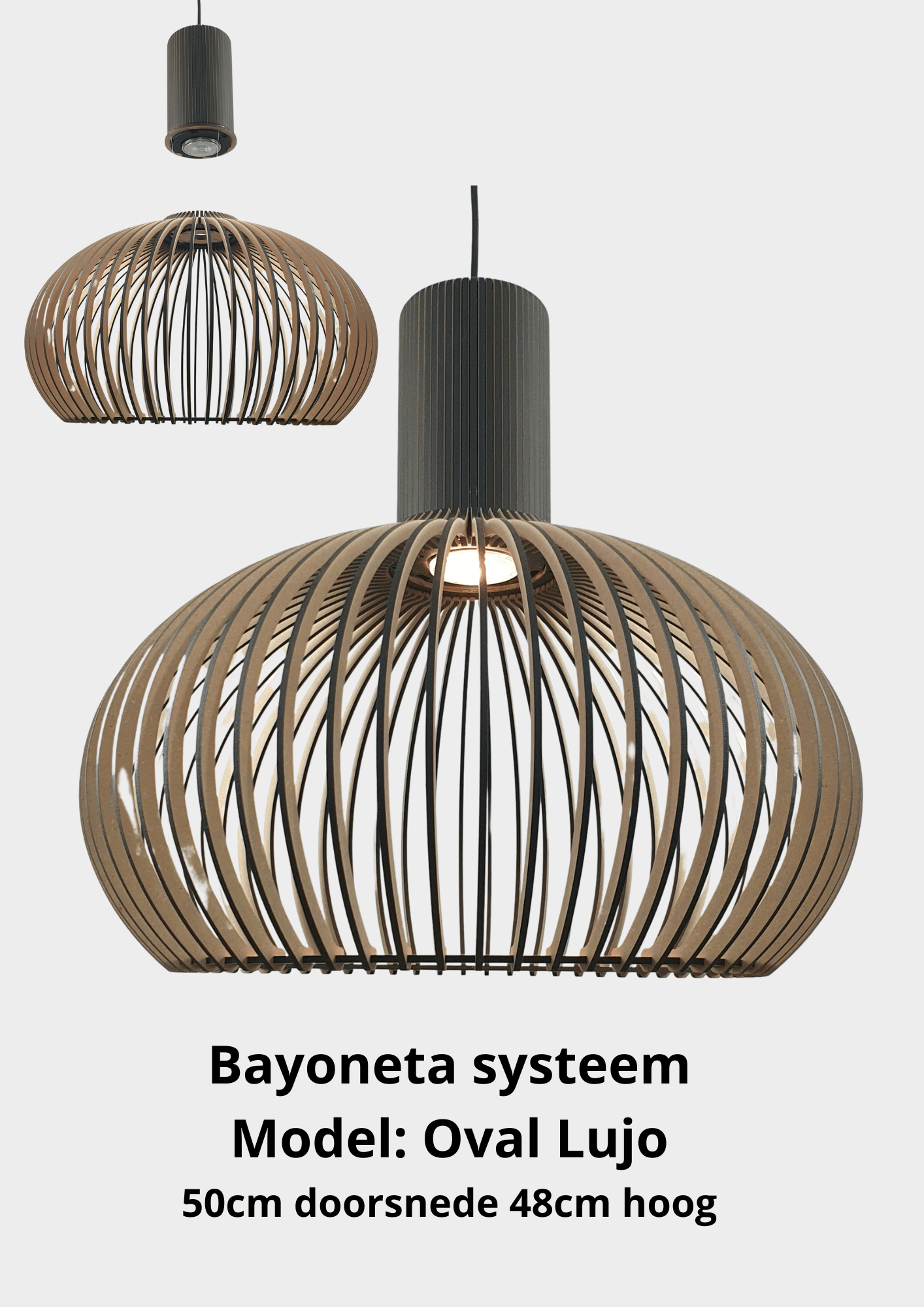 Hanglampen Bayoneta Systeem