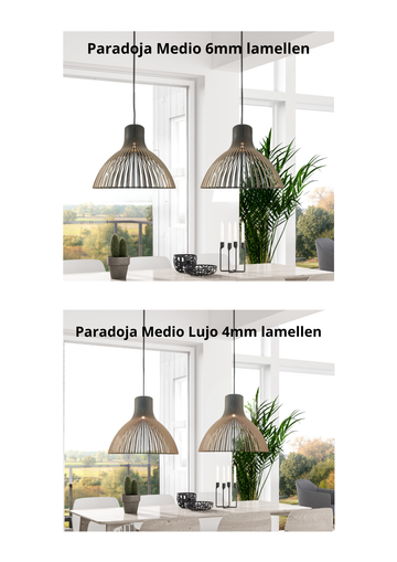 Paradoja medio Lujo groot 58x48cm